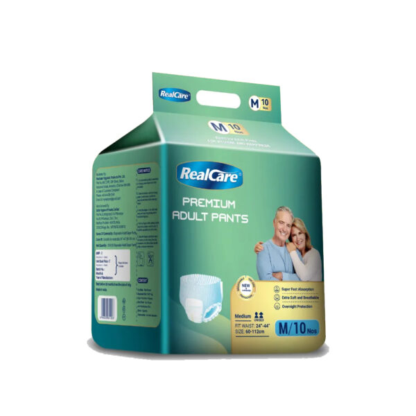 Realcare Overnight Adult Diaper Pants M L XL (Pull-ups) | 16 hrs Protection