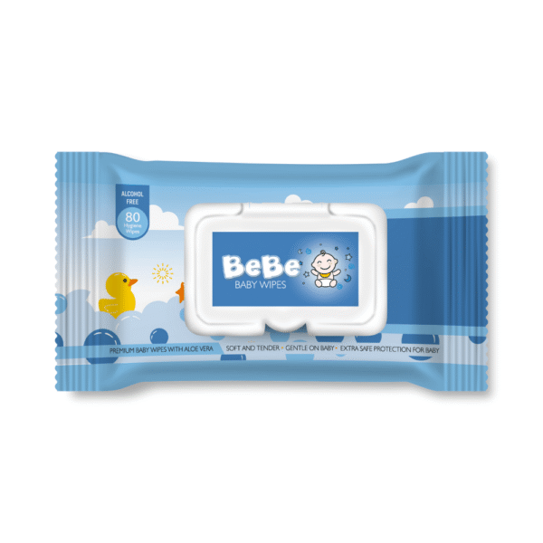 BeBe Baby Wipes (Blue)