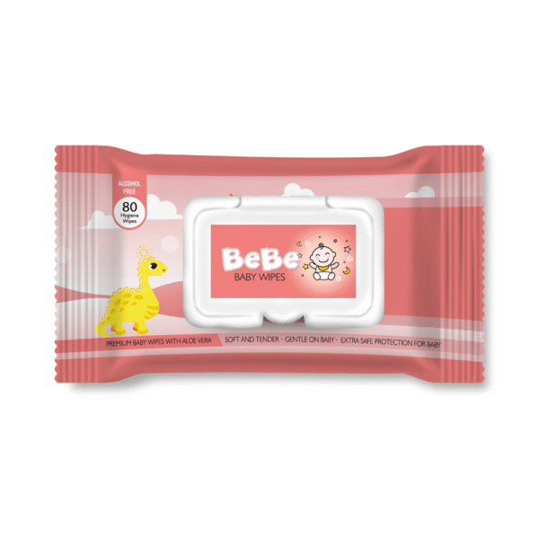 BeBe Baby Wipes (Pink)